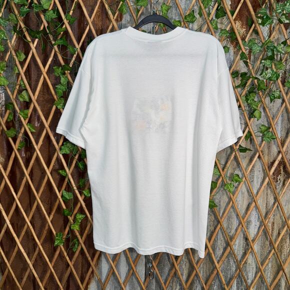 Vintage Y2K cottage 2000s flower butterfly embroider t-shirt - Picture 2 of 4